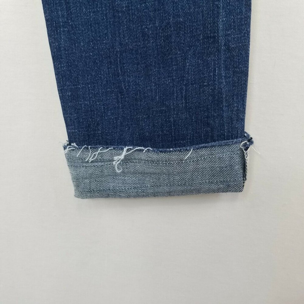 Dear John Women's Size 25 Jeans Gisele High Waisted Skinny Raw Hem Step Hem - Picture 6 of 10